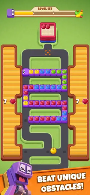 Snacky Dash: Food Maze Puzzle screenshot 4