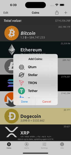 ‎Bitcoin Convert Screenshot