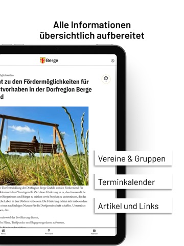 Gemeinde Berge iPad screenshot 4