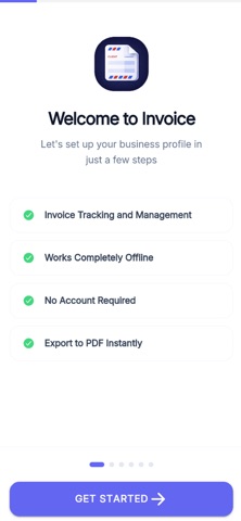 Invoice Suite app screenshot