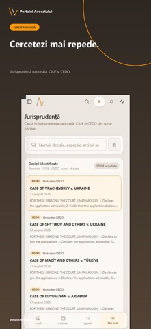 Portalul Avocatului Screenshot 6 of 8