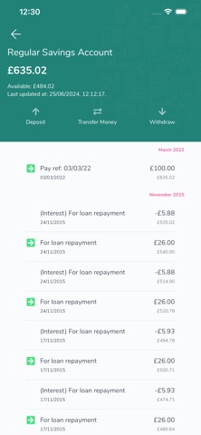 Wave Community Bank iPhone screenshot