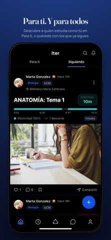 Iter - Comunidad de Estudio iPhone screenshot 1