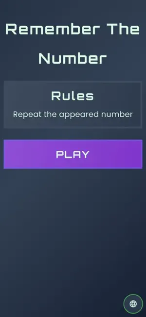 Remember The Number screenshot 1