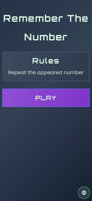 Remember The Number Screenshot 1 of 4