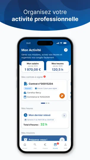 Capture d'écran de Mon Manpower – Offres D’emploi sur iPhone 6