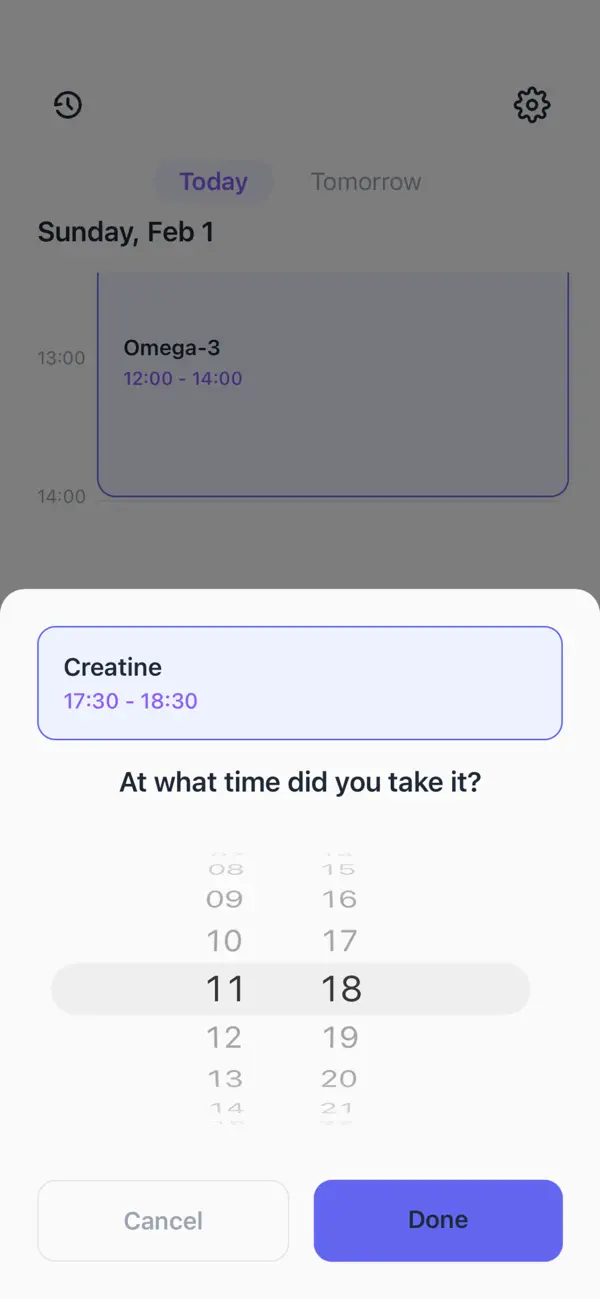 Screenshot #2 pour Fitness Supplement Tracker
