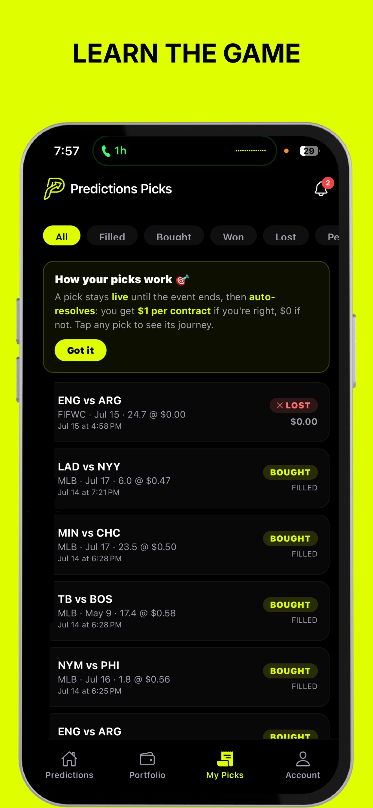 Screenshot 10 of Predictions Picks