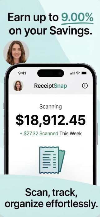 ReceiptSnap: Tracker Screenshot 1 of 3