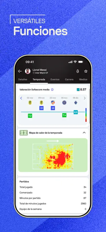 Sofascore: Mis marcadores screenshot 4 of 8