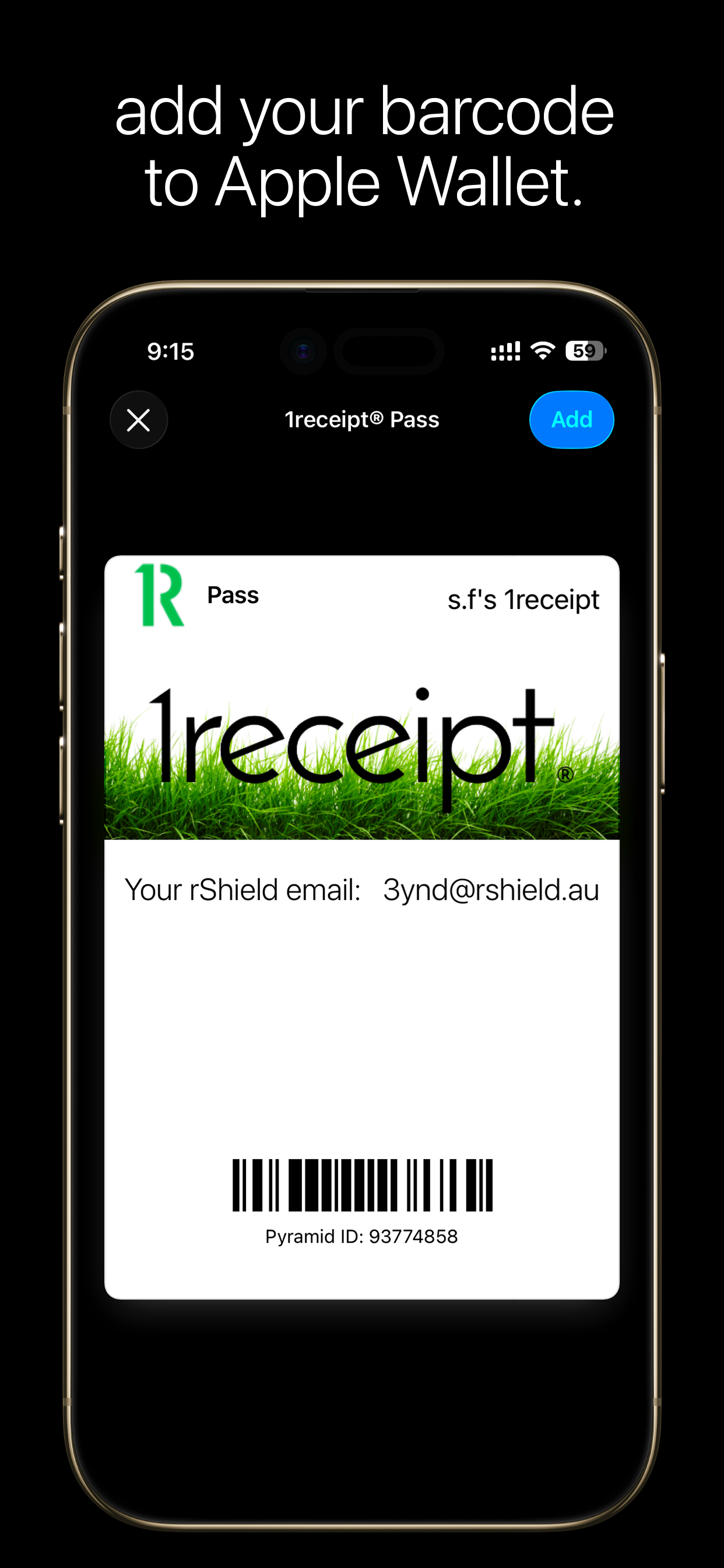 1receipt® | Your E-Receipt Pal screenshot 7