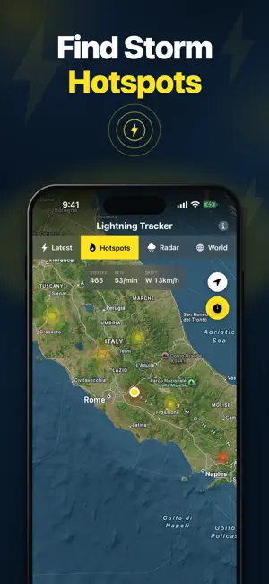 Lightning Tracker & Thunder screenshot 4