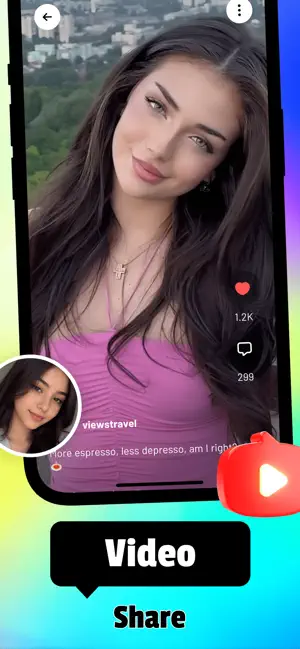 Snowe: Travel Video, Share iPhone screenshot 1