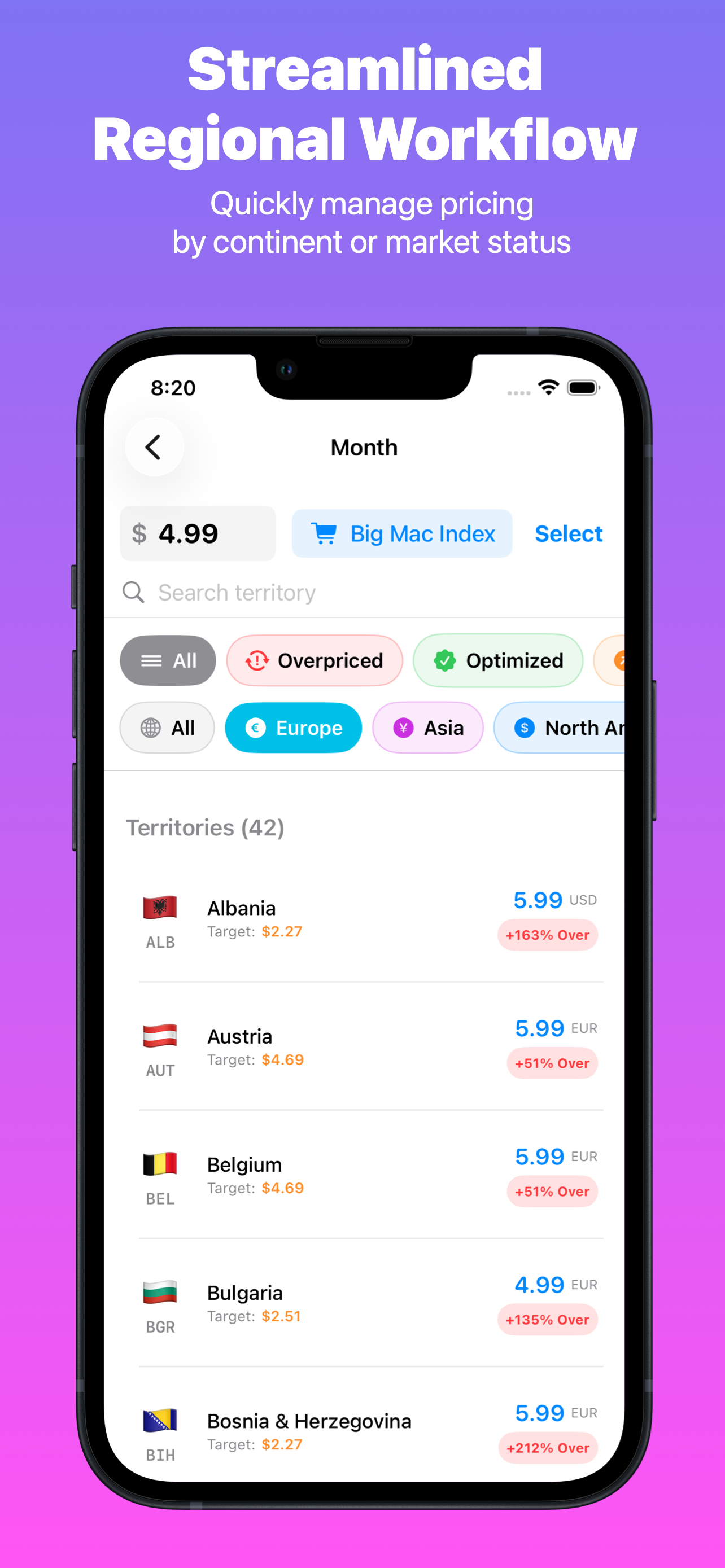 PriceLocus: App Price Localize screenshot 8