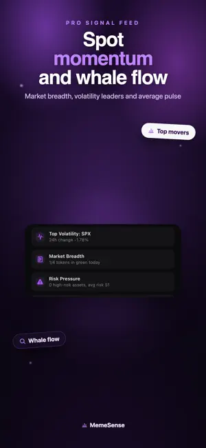 MemeSense: Memecoin Radar screenshot 4