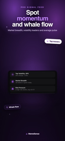 MemeSense: Memecoin Radar Screenshot 4 of 5