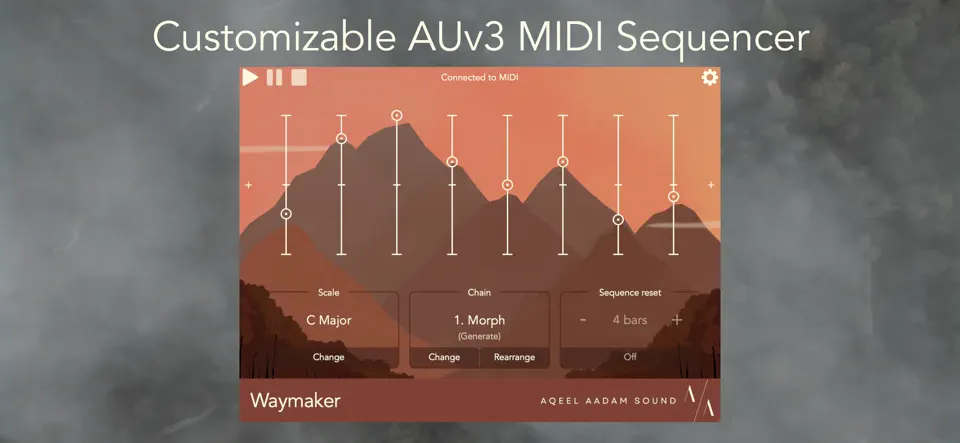Screenshot von Waymaker - Modular Sequencer auf dem iPhone 2