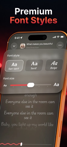 LyricLane: Dynamic Lyrics App Screenshot 3 of 7
