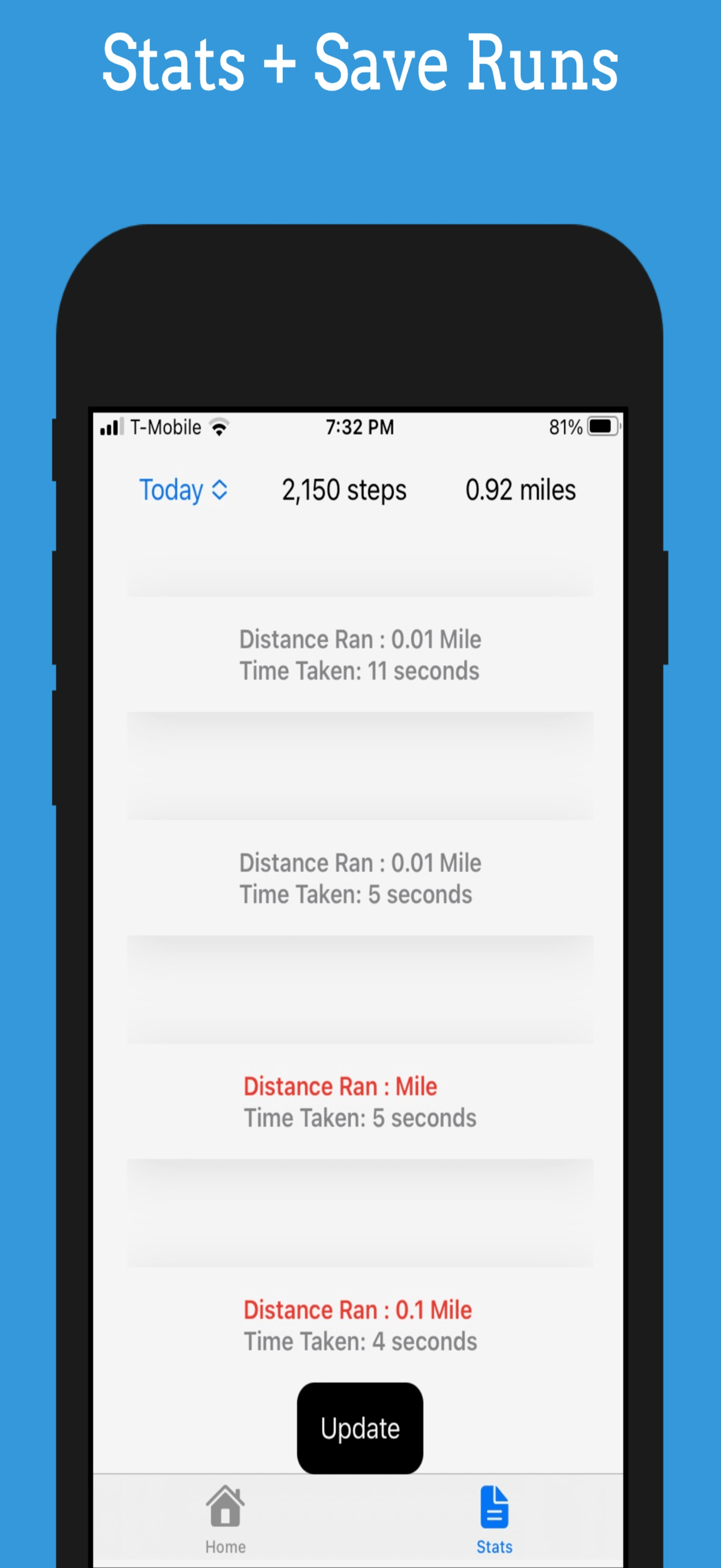 The Running App screenshot 3