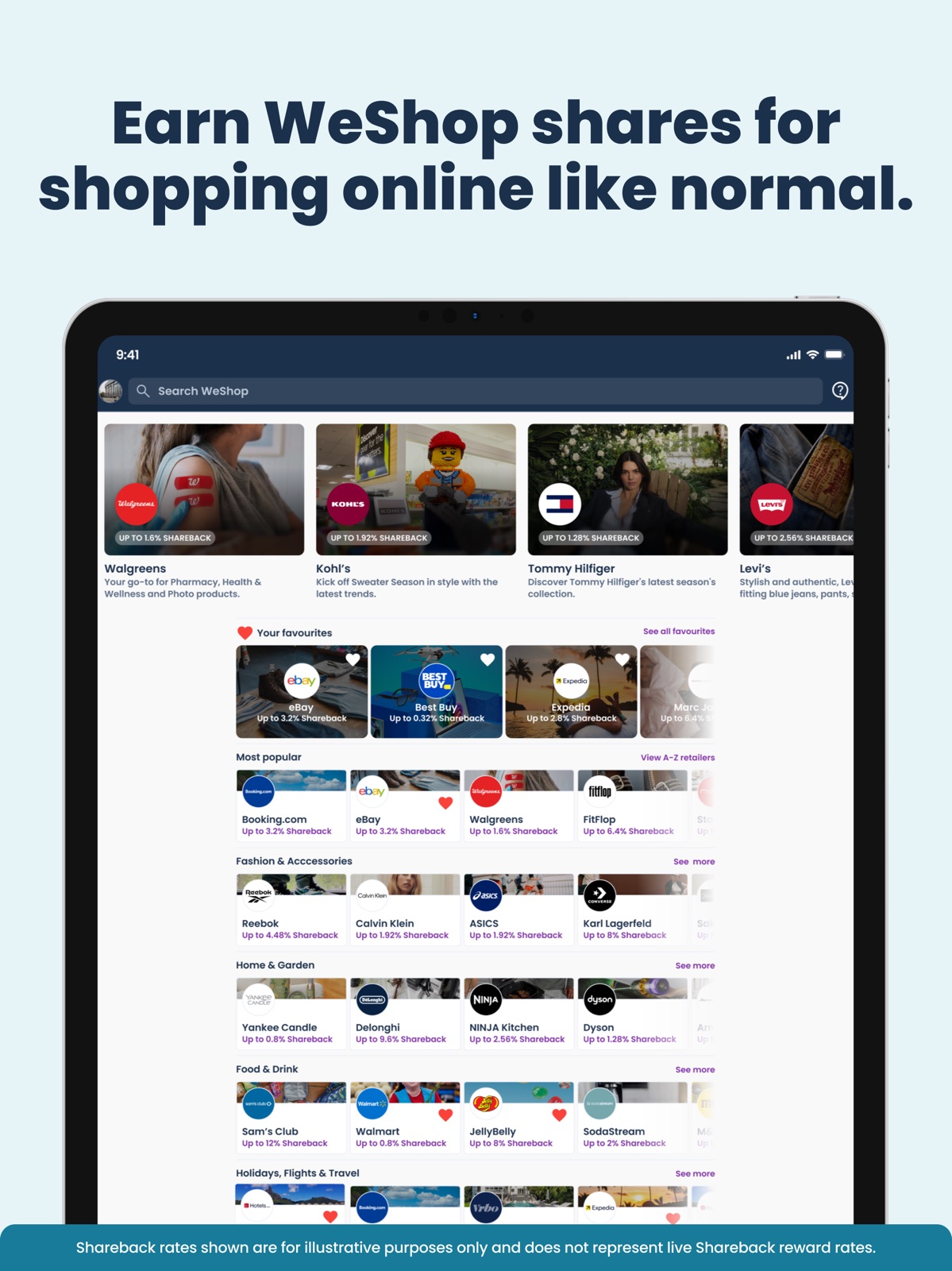 WeShop - Shop. Share. Earn. ipad screenshot 3
