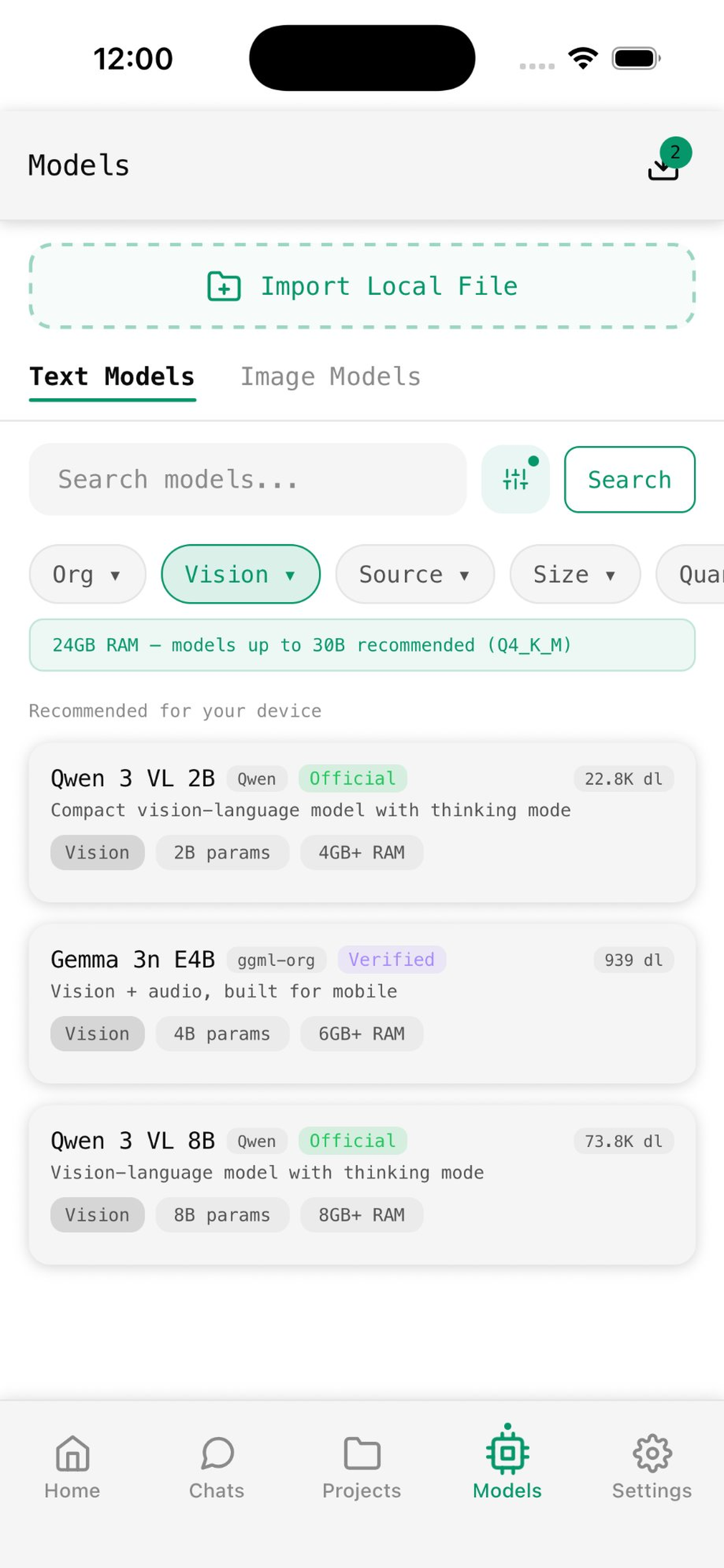 Off Grid - Private AI Chat