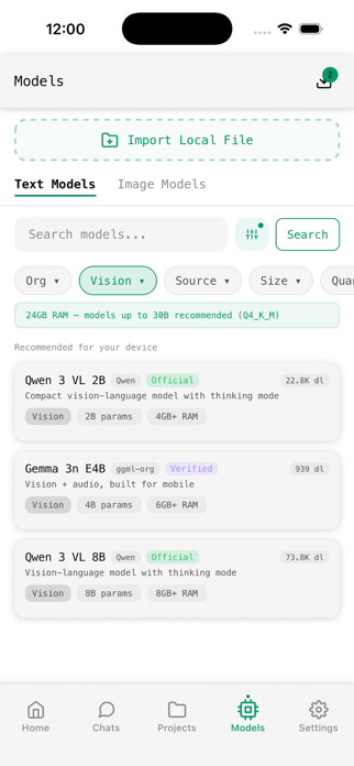 Off Grid - Private AI Chat Screenshot 5 of 9
