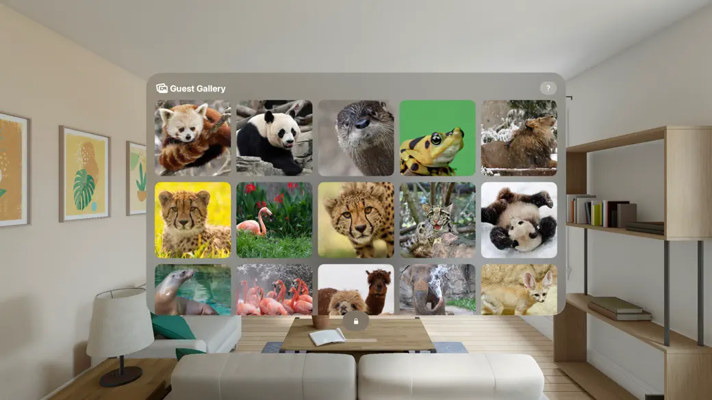 Screenshot #1 pour Guest Gallery: Siloed Sharing