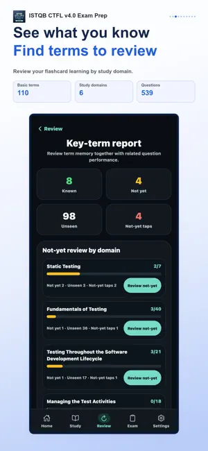 ISTQB CTFL v4 Exam Prep screenshot 3