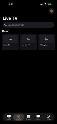 Ekrano – IPTV Player Screenshot 2 of 3