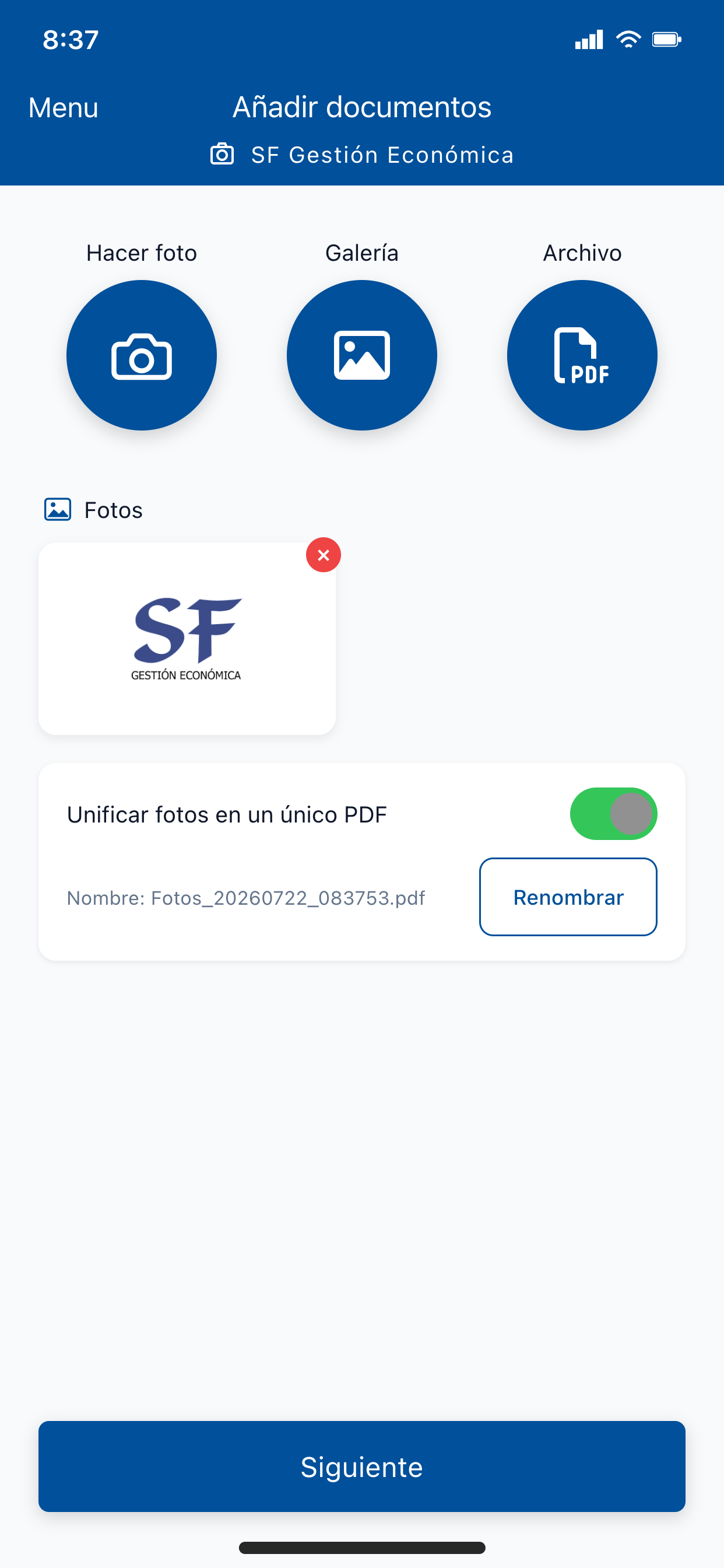 SF Gestion screenshot 4
