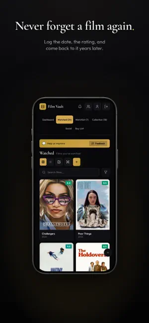 Film Vault - Movie Tracker screenshot 3