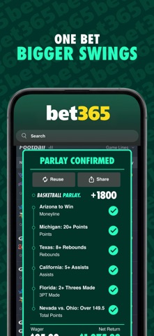 bet365 Sports Betting iPhone screenshot 9