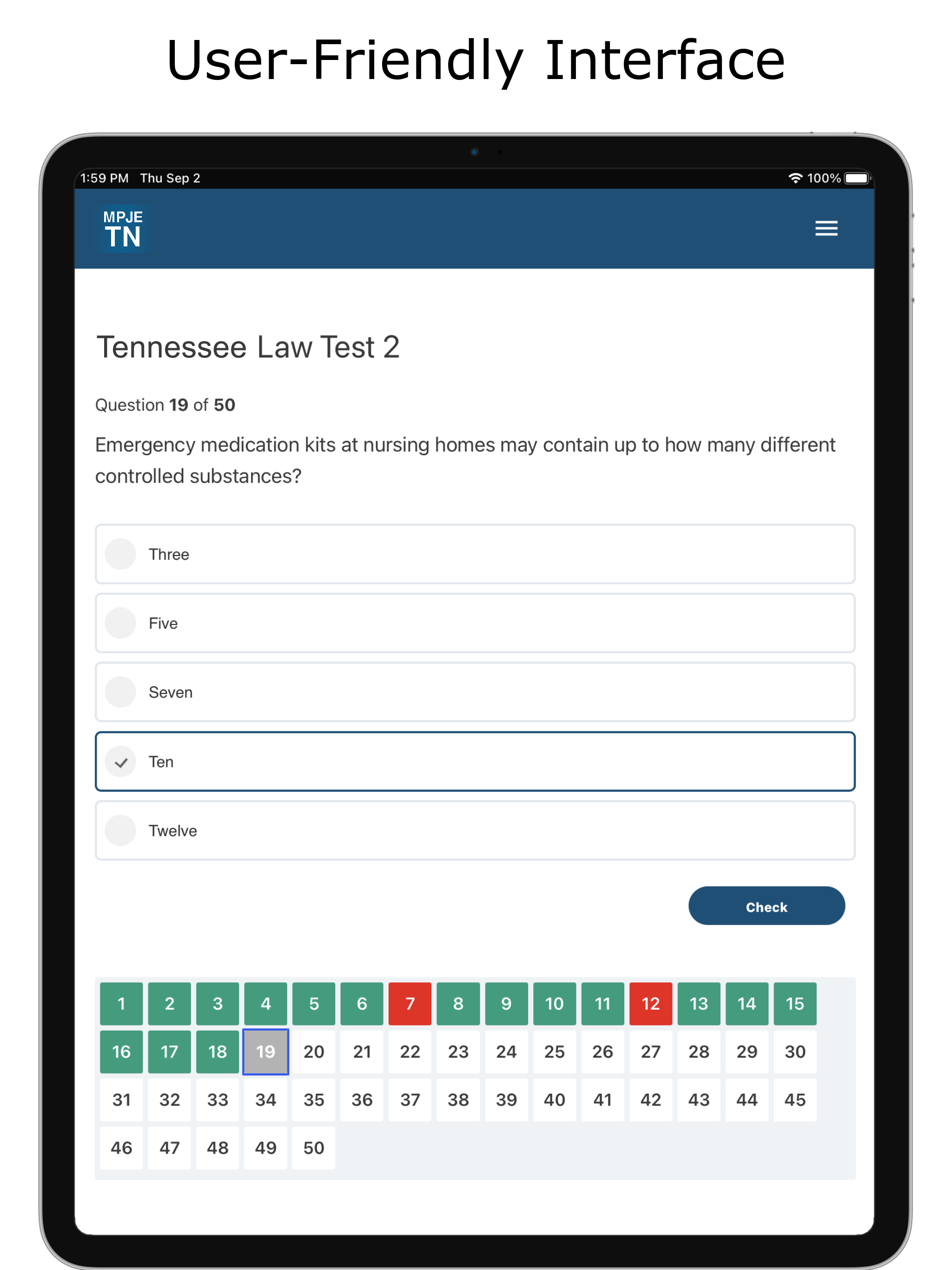 MPJE Tennessee Test Prep screenshot 13