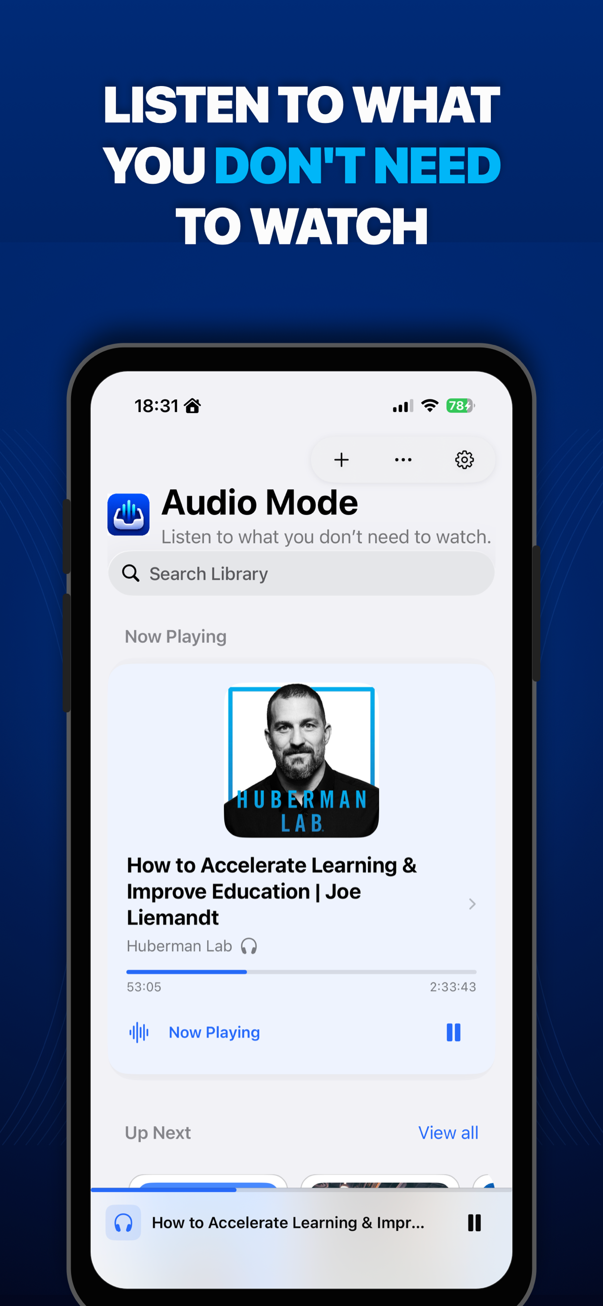AudioMode: Audio Inbox