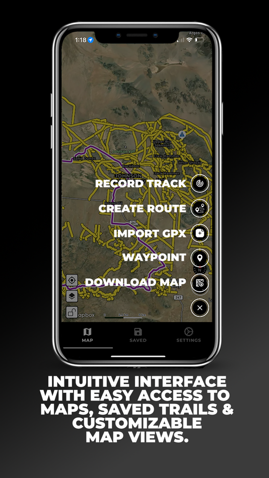 #5. OnPoint Trails: OHV Trail Map (iOS) 由: Brenda Leon