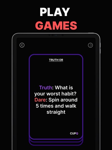 CUPQ - Couples Quiz iPad screenshot