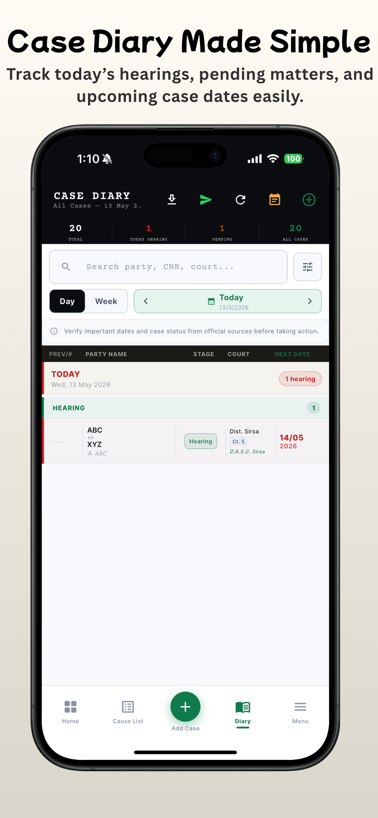 Lawboard screenshot 3