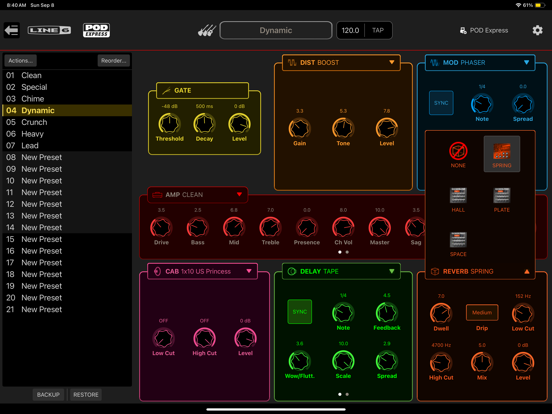 POD Express Edit iPad screenshot 2 - Music app