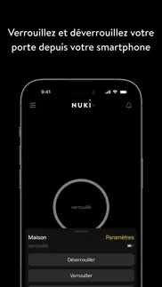 nuki smart lock iPhone Captures Décran 3