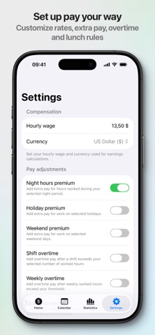 LiveShift – Shift Tracker Screenshot 5 of 5