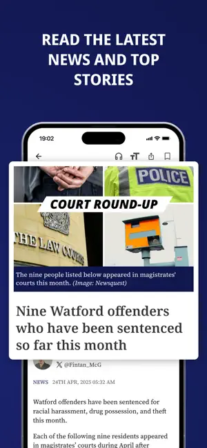 Watford Observer screenshot 2