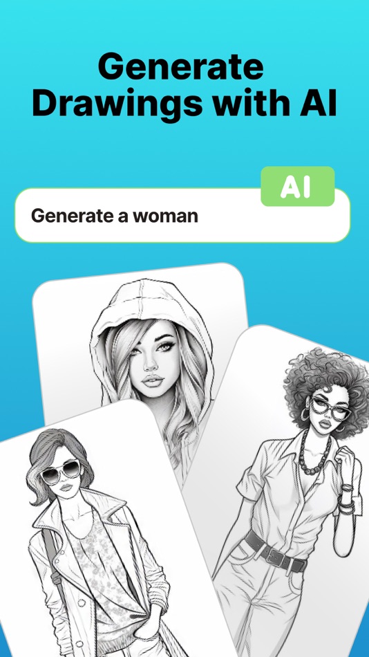 #7. AR Drawing - Sketches (iOS) By: Aesthetic Apps & Widgets srl