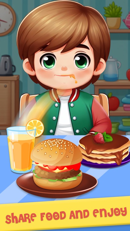 Toy Kitchen Set Food Cooking screenshot-3