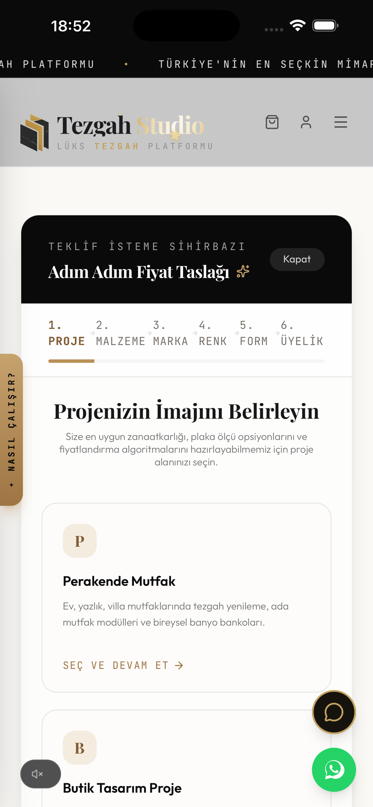 Tezgah Studio screenshot 2