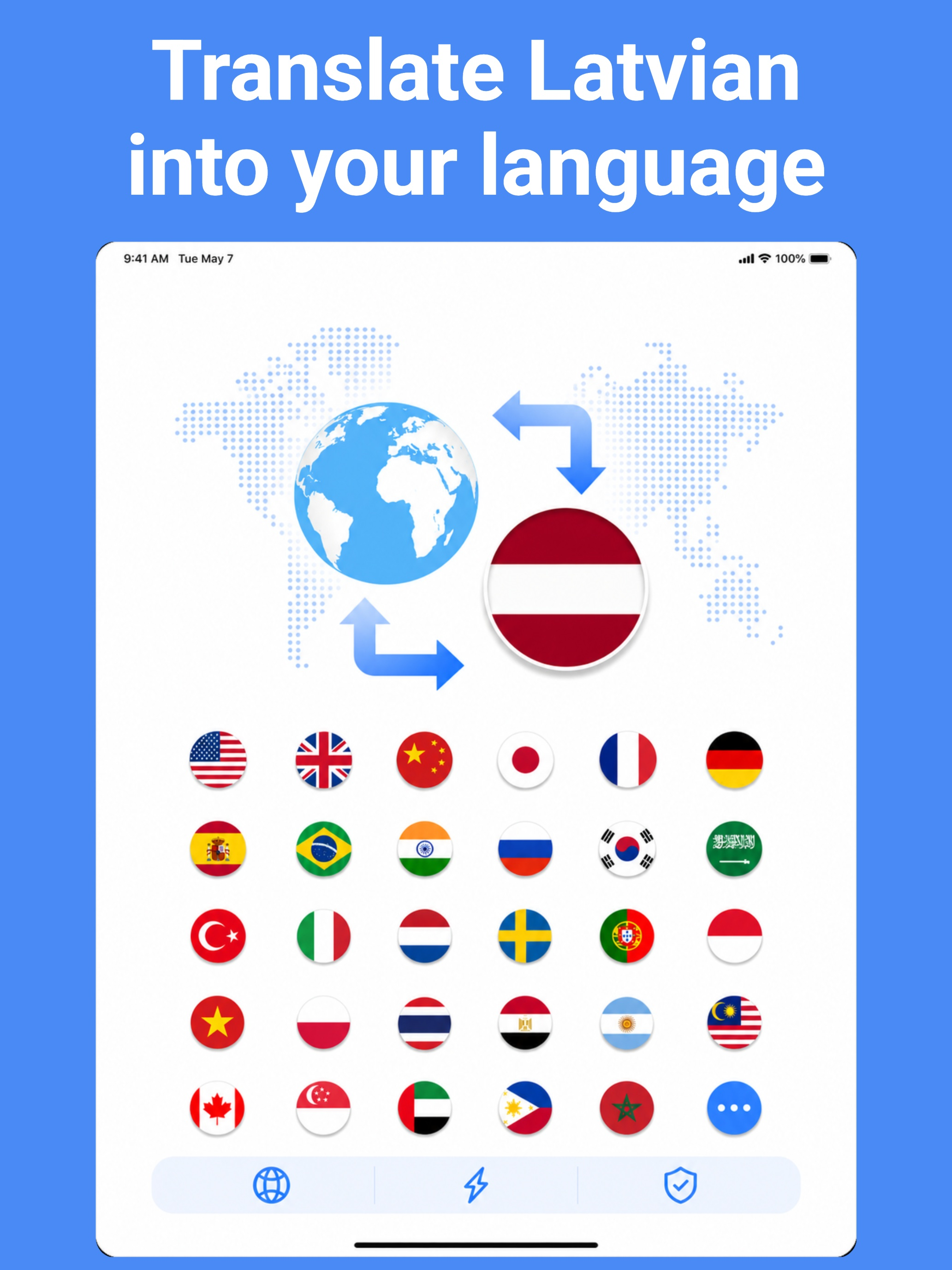 Latvian Translator: Voice + screenshot 7