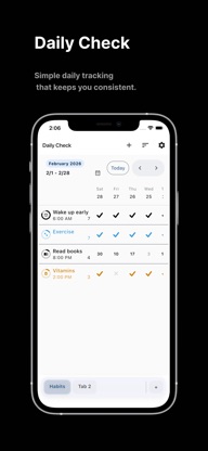 Daily Check: Routine Tracker screenshot 1