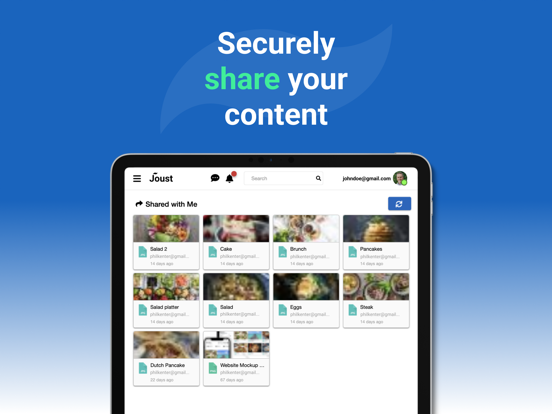 Joust IP iPad screenshot 4 - Business app