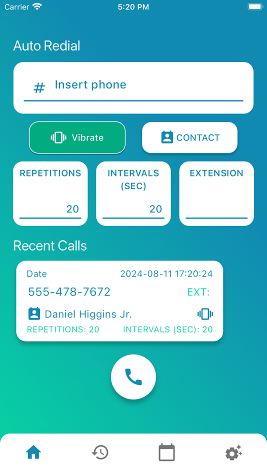 #1. Auto Redial App (iOS) 由: Pedro Carrazana