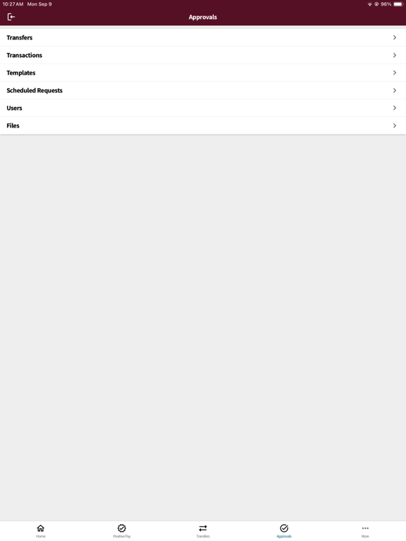 Benchmark BeB Mobile iPad screenshot 4 - Finance app
