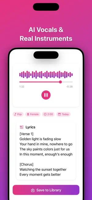 Lyrica: AI Song Generator screenshot 2